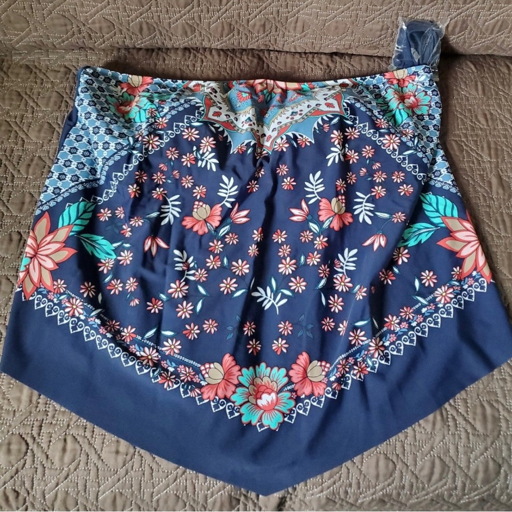 Bandana Backless Tankini Swim Top